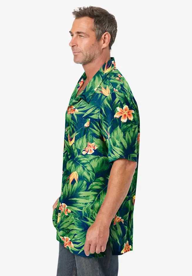 Printed Camp Shirt