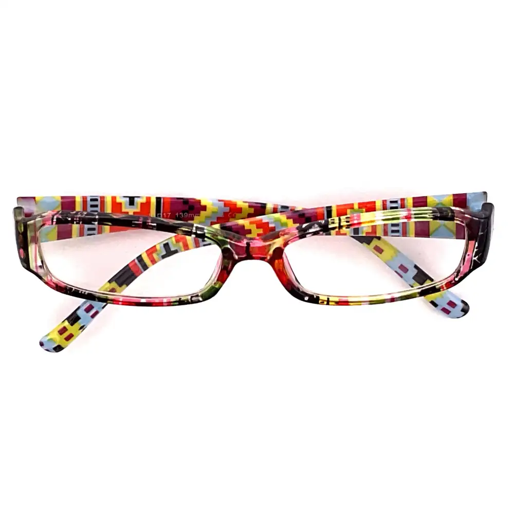 Aztec Print Reading Glasses with Matching Case