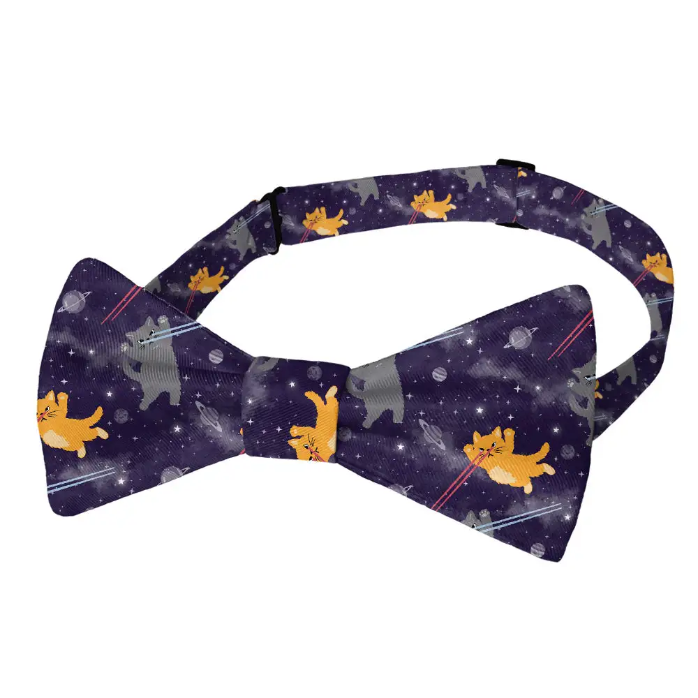 Laser Cats Theme Bow Tie