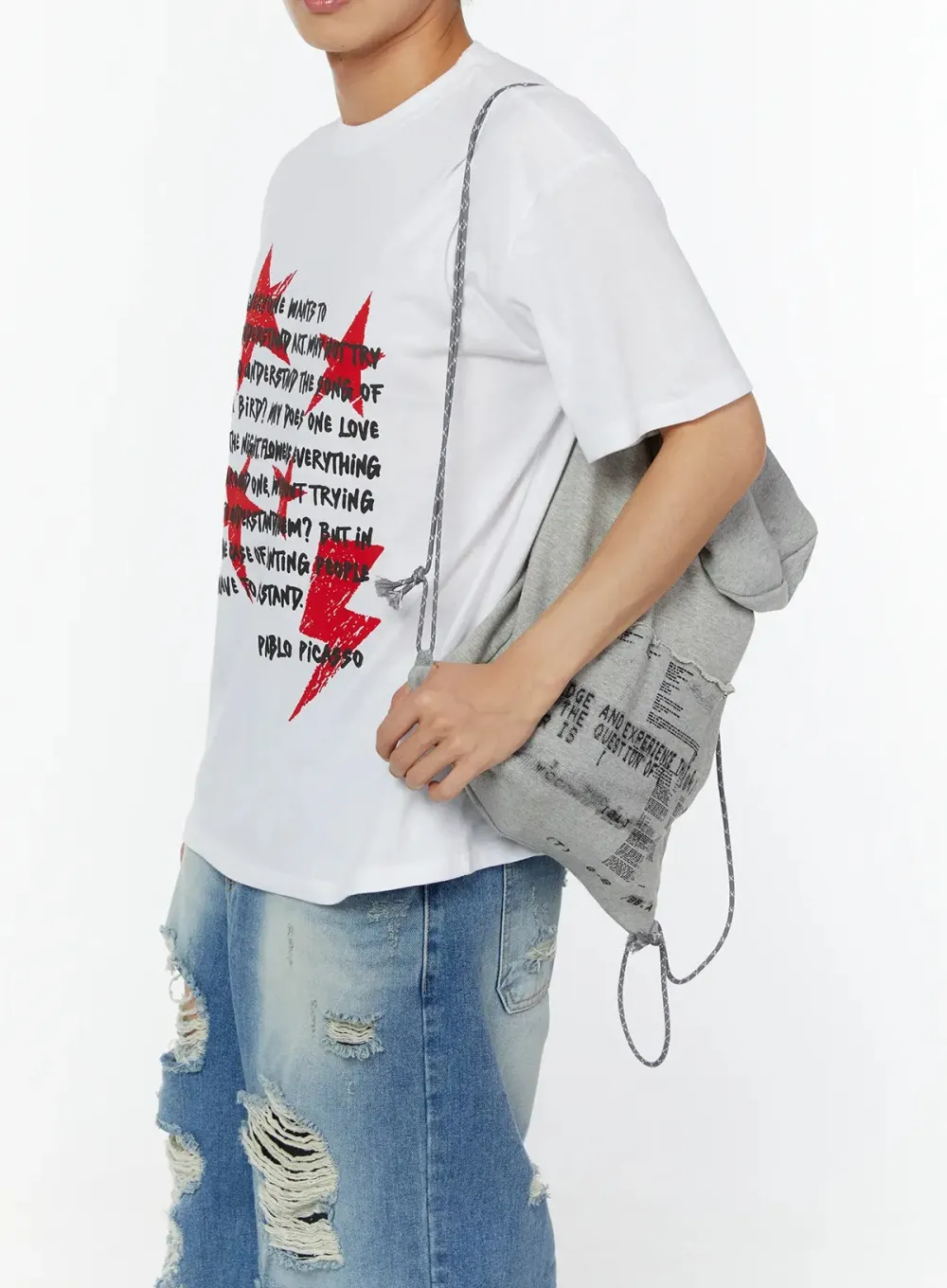 Men's Typographic Tee