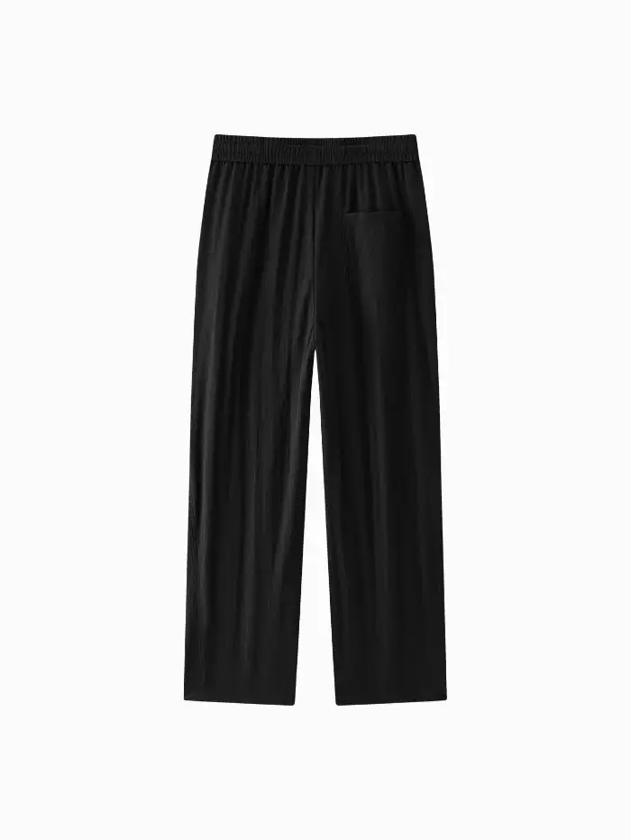 Men's Wide-leg Streamlined Denim Pants