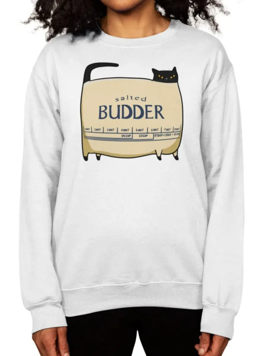 Butter Cat Casual Sweatshirt