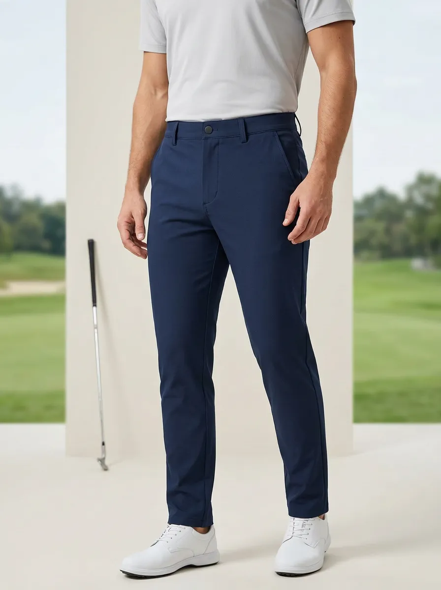 Men's Relaxed Adaptive Flex Golf Trousers