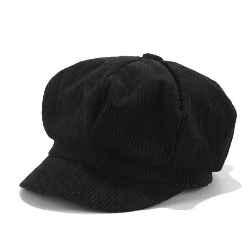 Corduroy Newsboy Cap