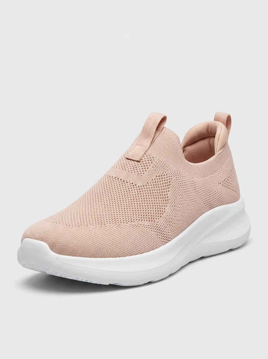 Women's Knit Walking Mesh Athletic Sneakers