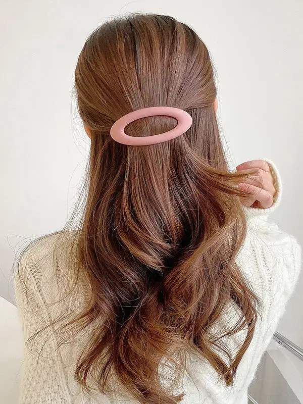 Hollow Geometric Hair Clip