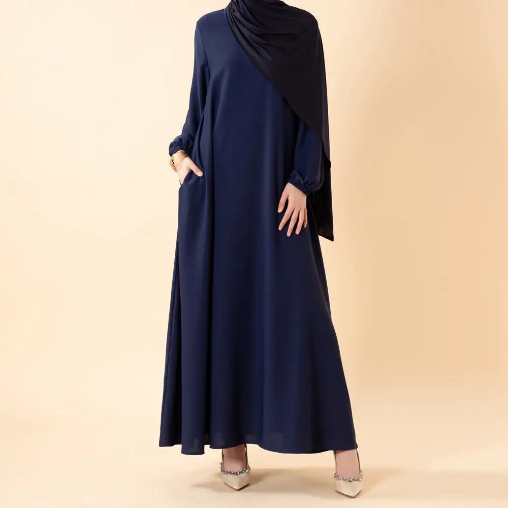 Relaxed Flowing Modest Maxi Dress