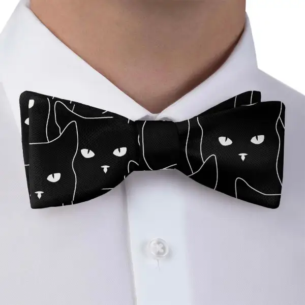 Cats Theme Bow Tie