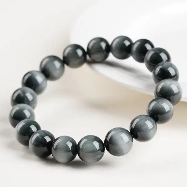 Eagle S Eye Stone Beaded Bracelet