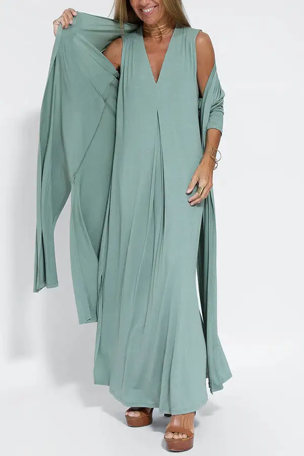 Elowen Flowy Maxi Comfort Dress