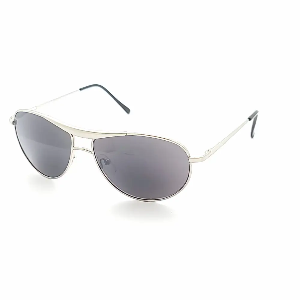 Aviator Full-Lens Spring-Hinge Reading Sunglasses