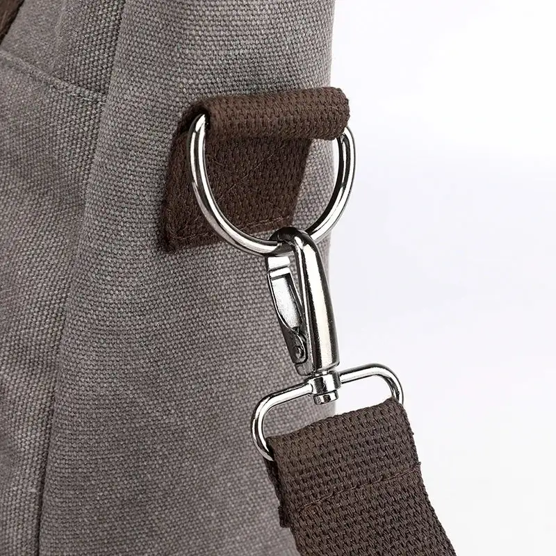 Urban Utility: Casual City Canvas Messenger Bag