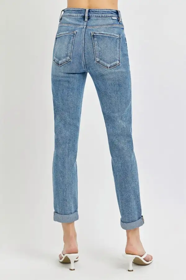 Easy High Waist Denim Jeans