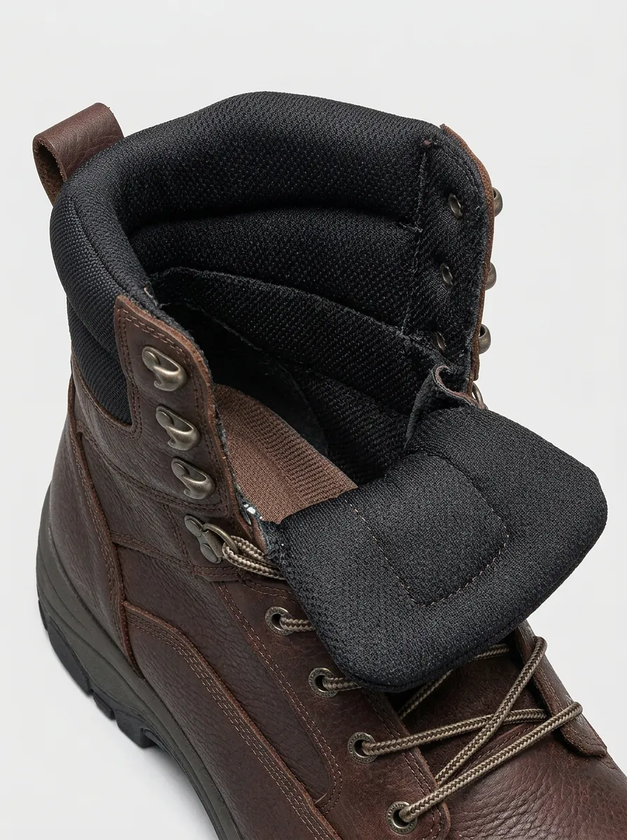 Site-Ready Outdoor Leather-Look Men's Waterproof Work Boots