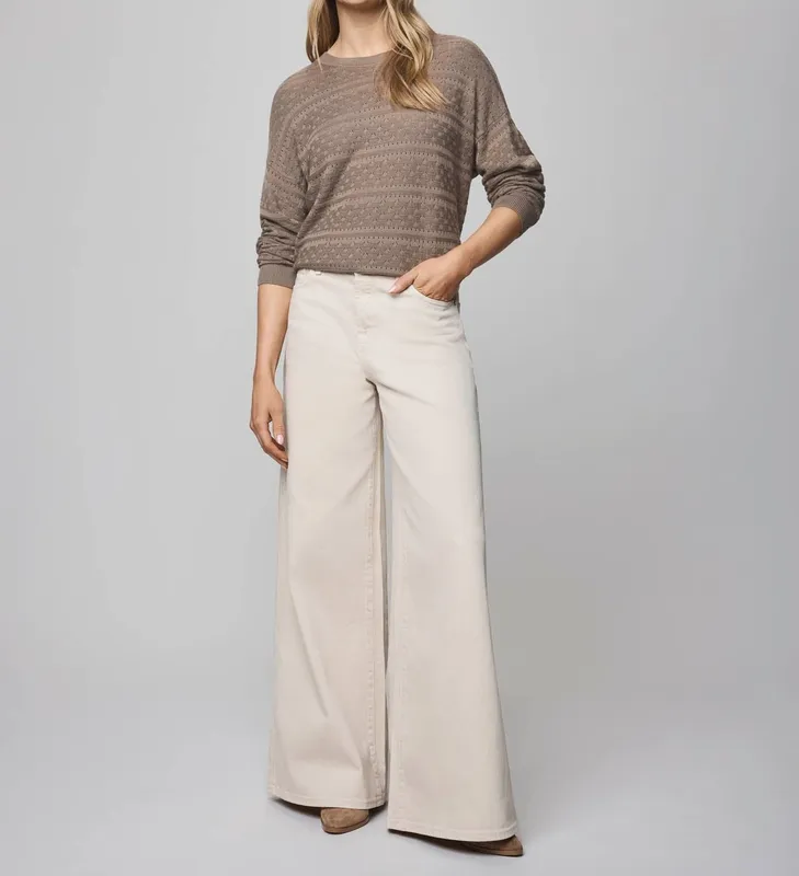 Casual Cashblend Pointelle Sweater