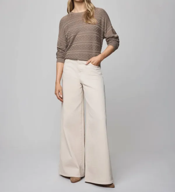 Casual Cashblend Pointelle Sweater