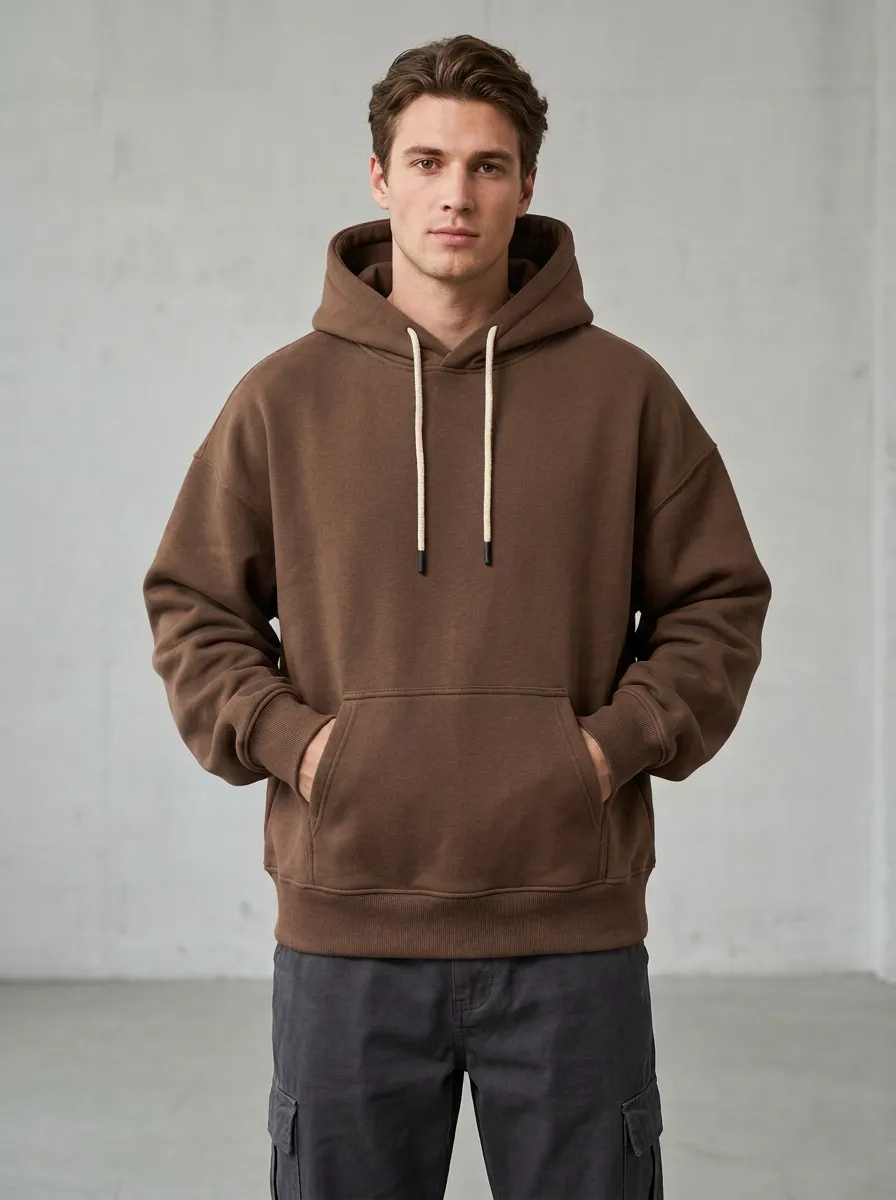 Go Anywhere Plain Unisex Hoodie