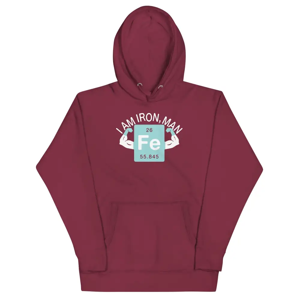 Am Iron Man Unisex Comfort Hoodie
