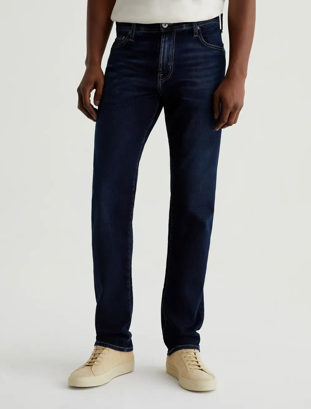 Men's Modern Slim Mid Rise Shape Retaining Jeans