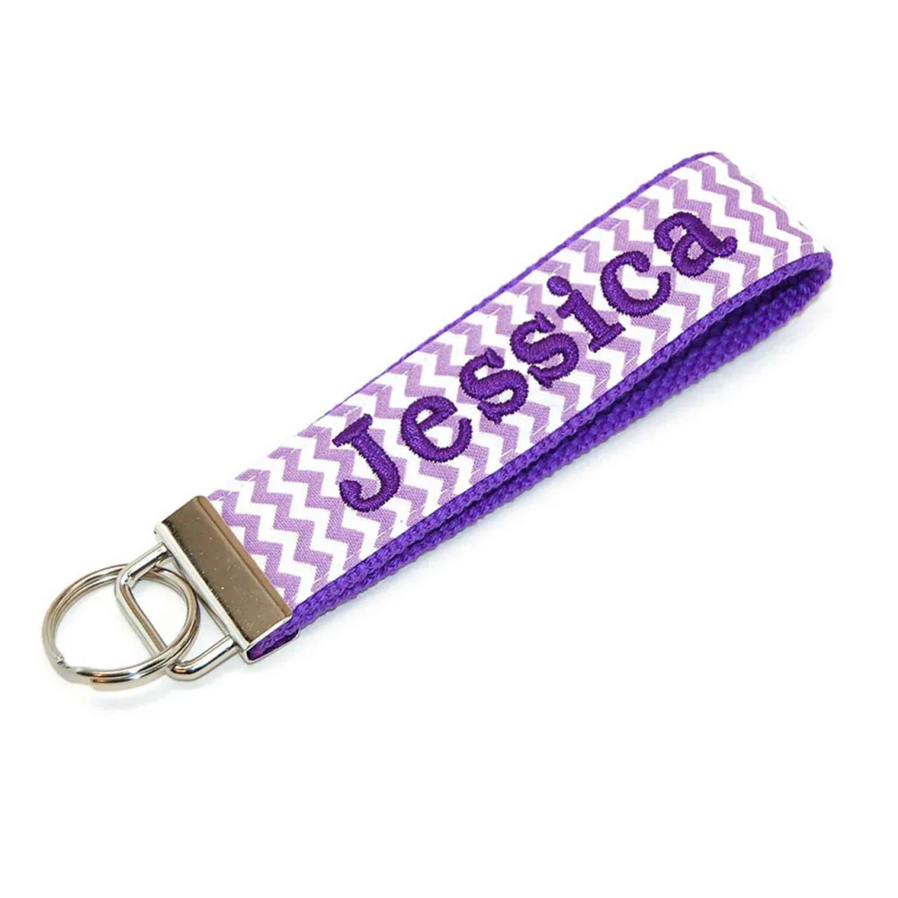 Chevron Casual Keychain