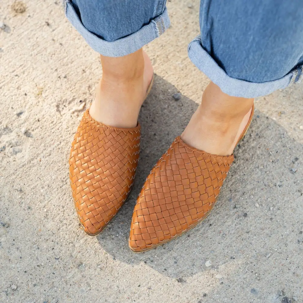 Woven Flat Sandals