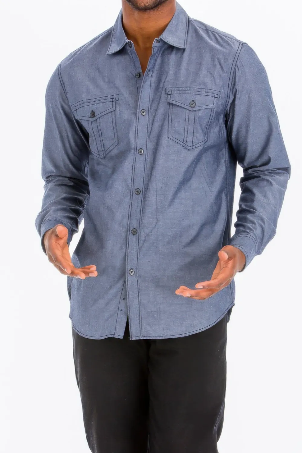 Men's Casual Long Sleeve Shirts