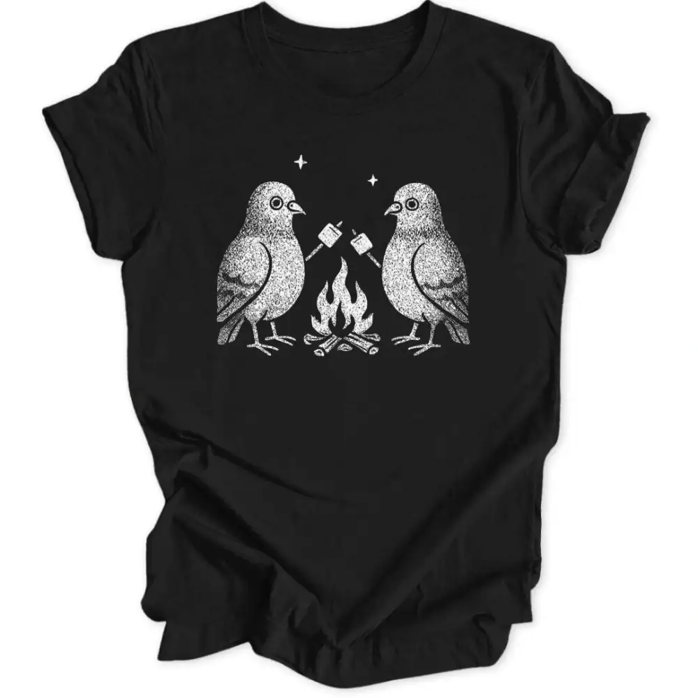 Campfire Birds Unisex T-Shirt