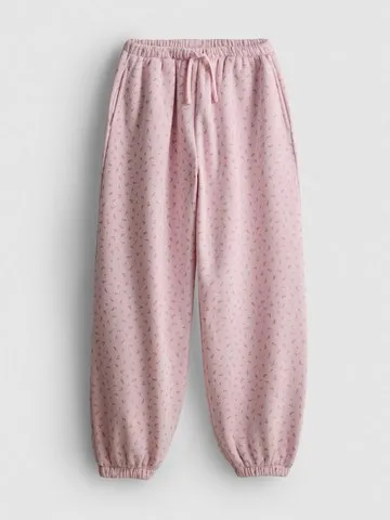 7-15yrs | Cotton Rich Ditsy Floral Balloon Leg Cuffed Joggers