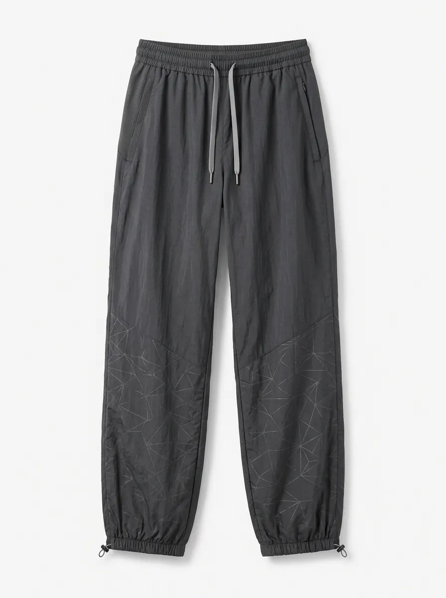 Women's Training Athletic Geometric Pattern Printed Jogger Pants