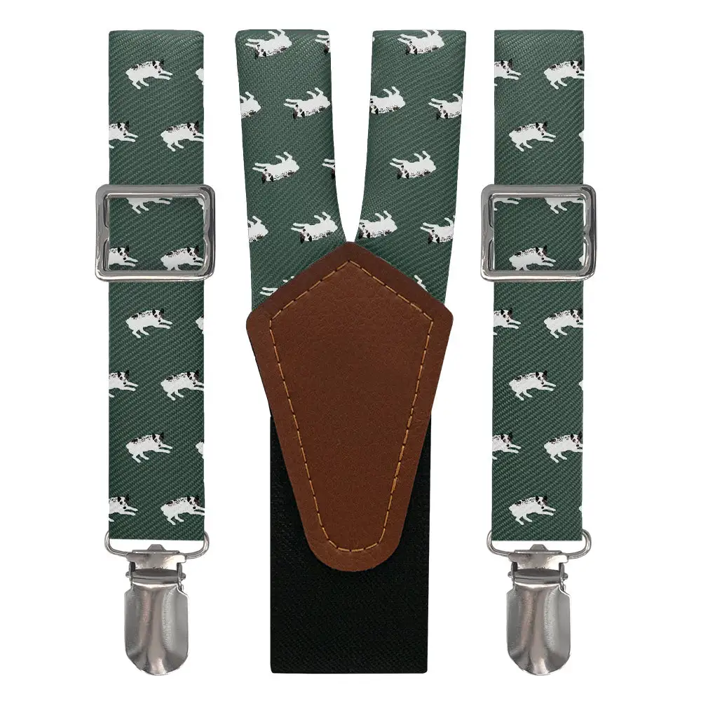 Cattle Dog Theme Suspenders