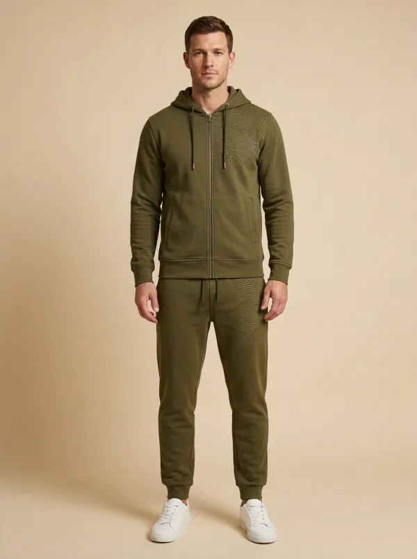 Men's Everyday Outdoor Explorer Topographic Map Print Jogger Set