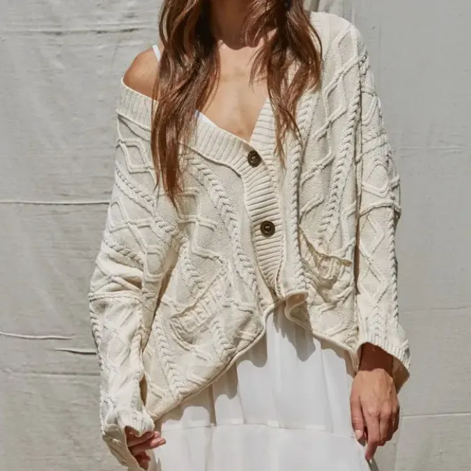 Casual Knit Cardigan