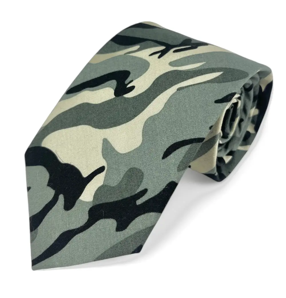 Smart Cotton Classic Men's Necktie With Pocket Square