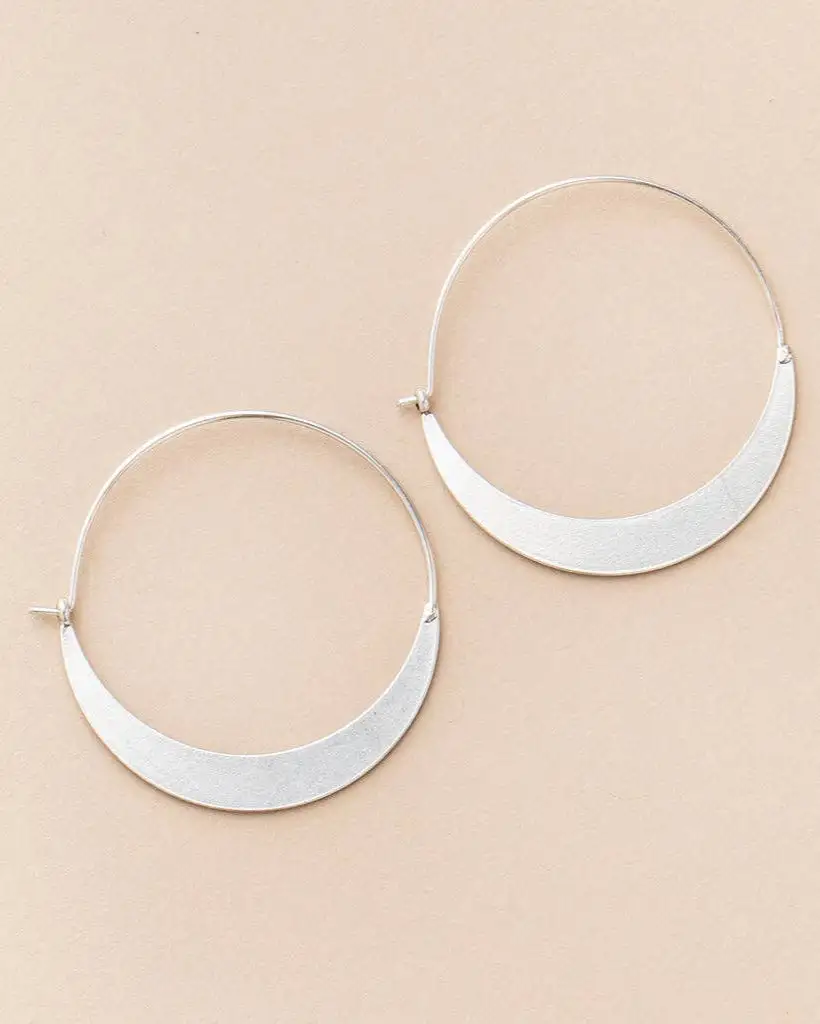 Statement Wire Hoop Earrings