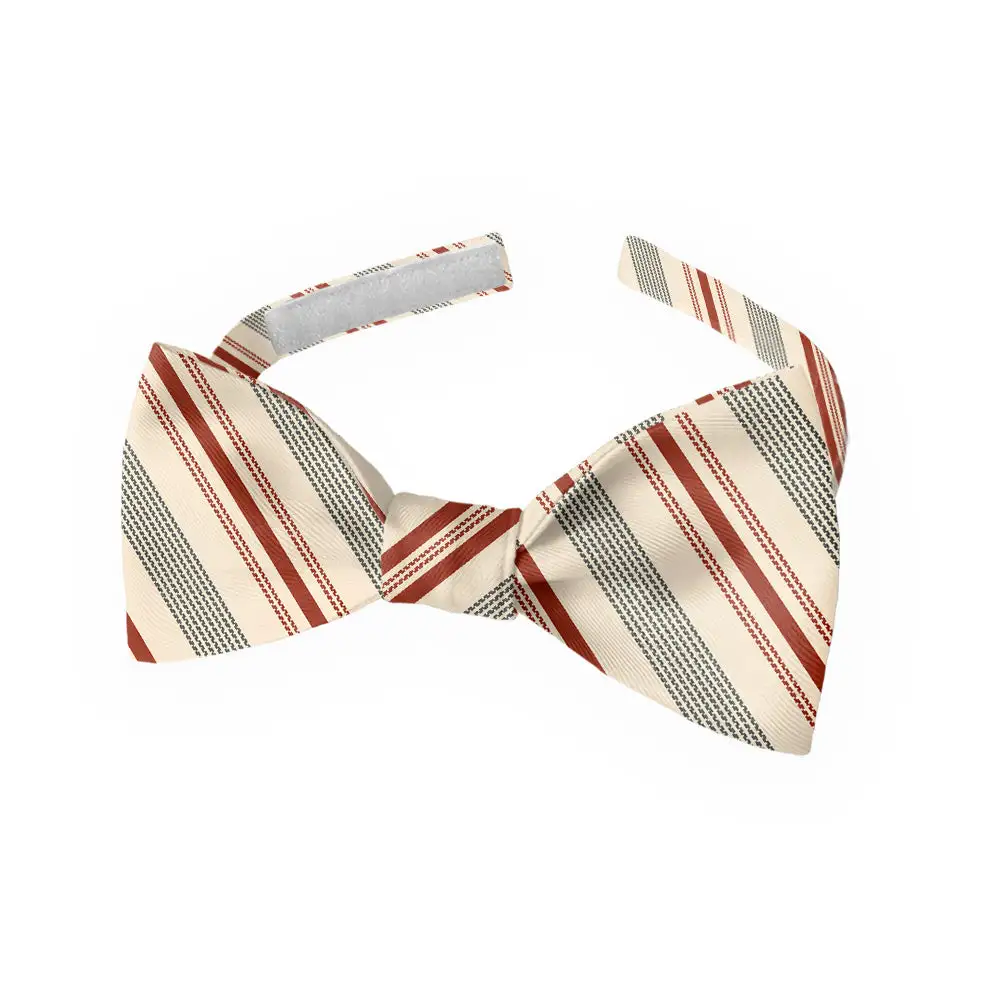 Desert Stripe Motif Bow Tie
