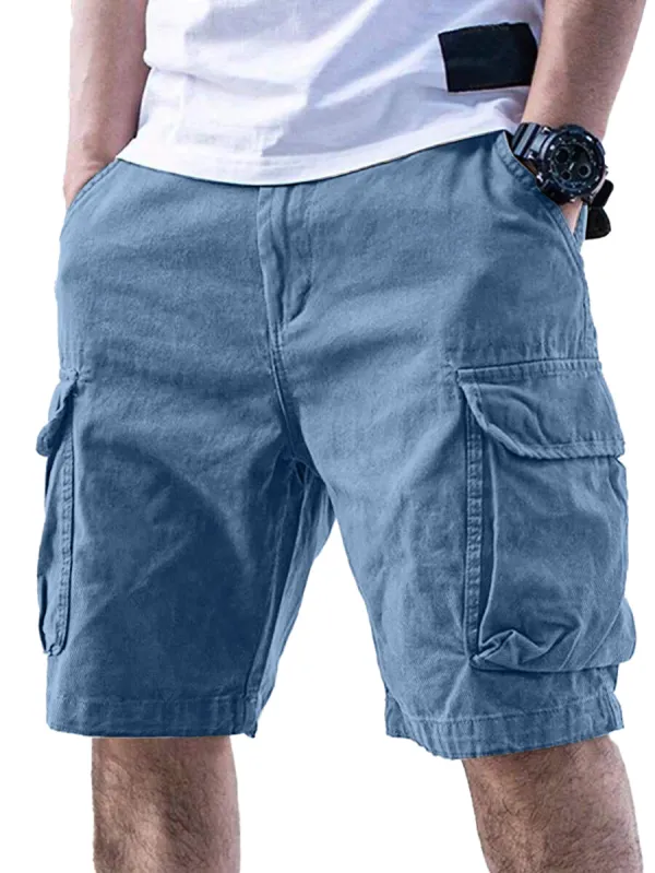 Relaxed Utility Pocket Shorts