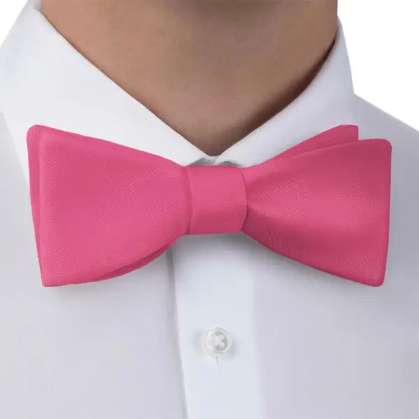 Balanced Solid Pattern Bow Tie