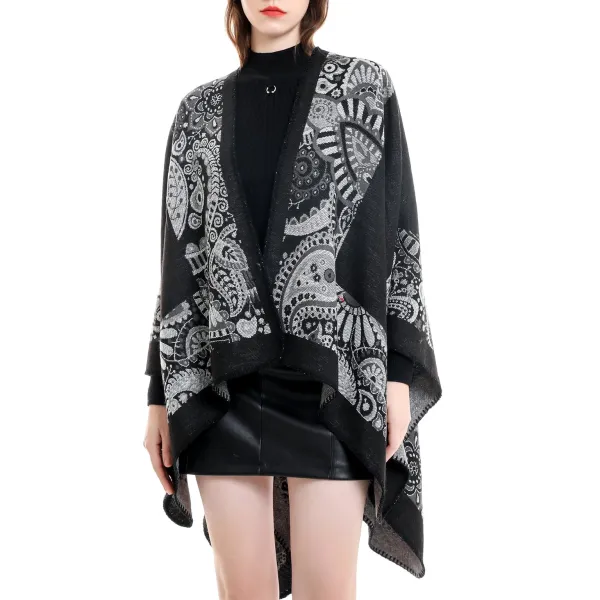 Jacquard Paisley Scarf