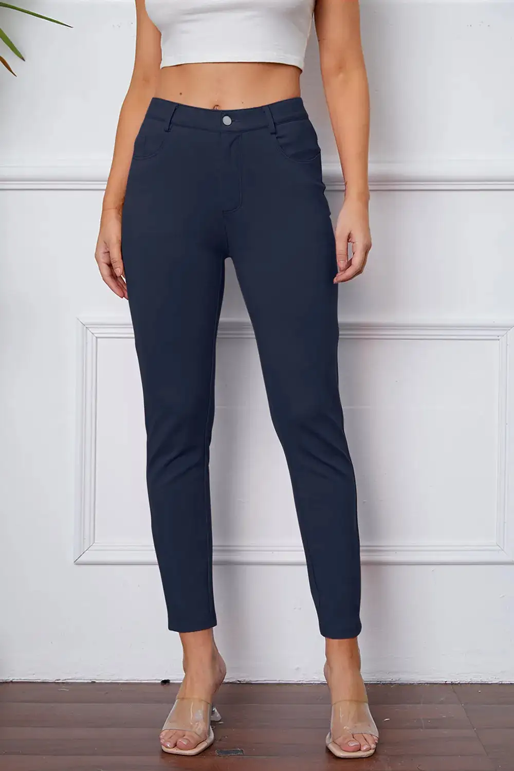 Pocketed Everyday Versatile Soft Pants