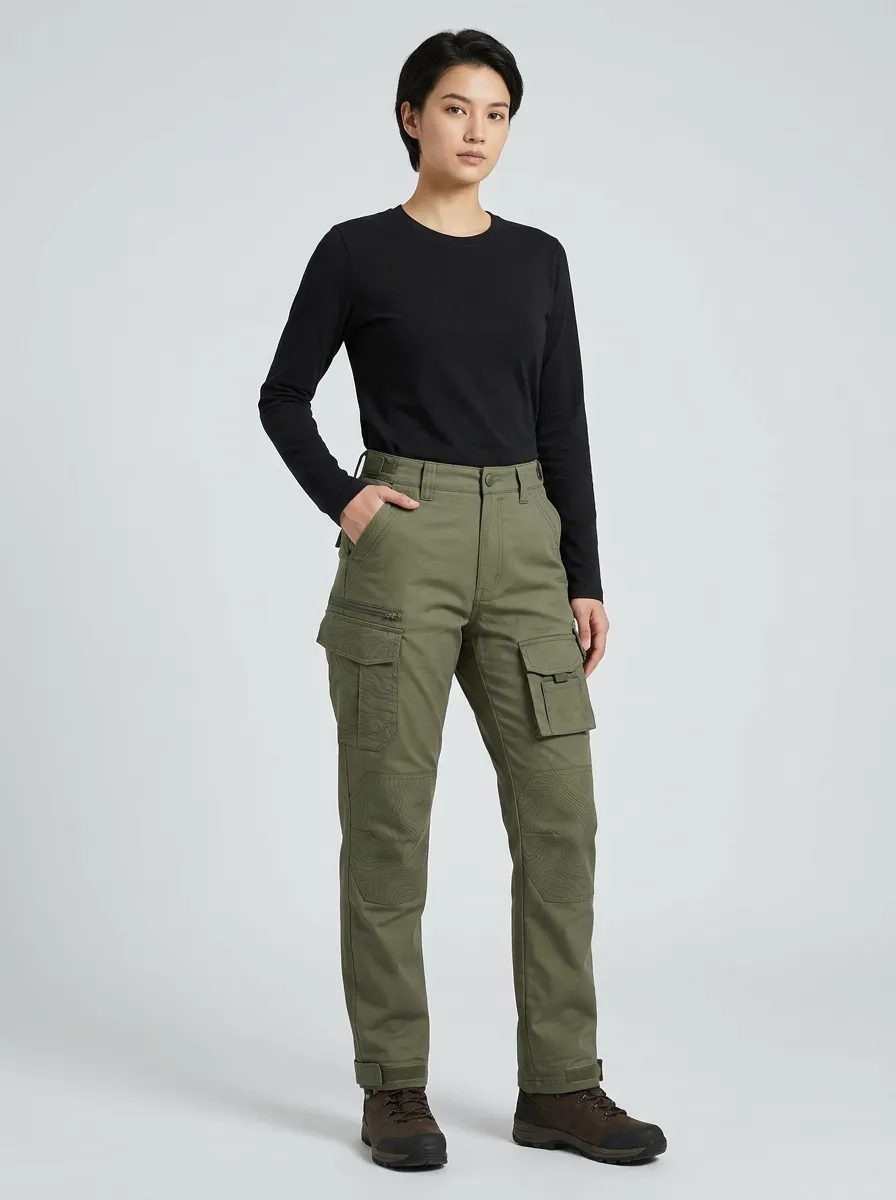 Tactical Outdoor Topographic Utility Cargo Pants