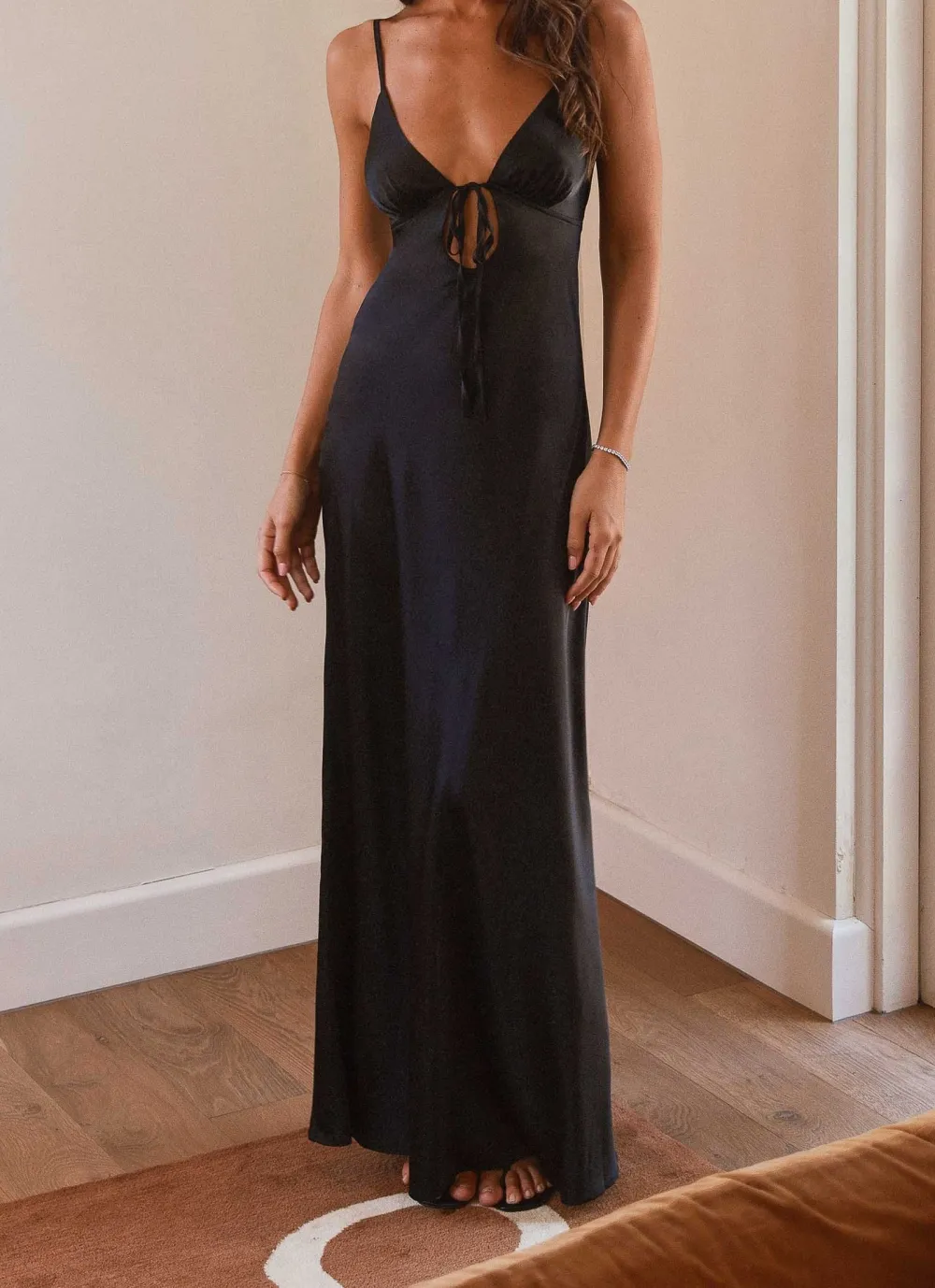 Satin Maxi Dress