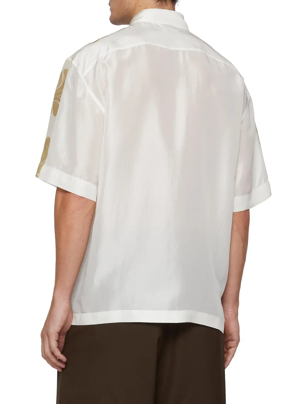 Soft Breathable Relaxed Silk Shirt