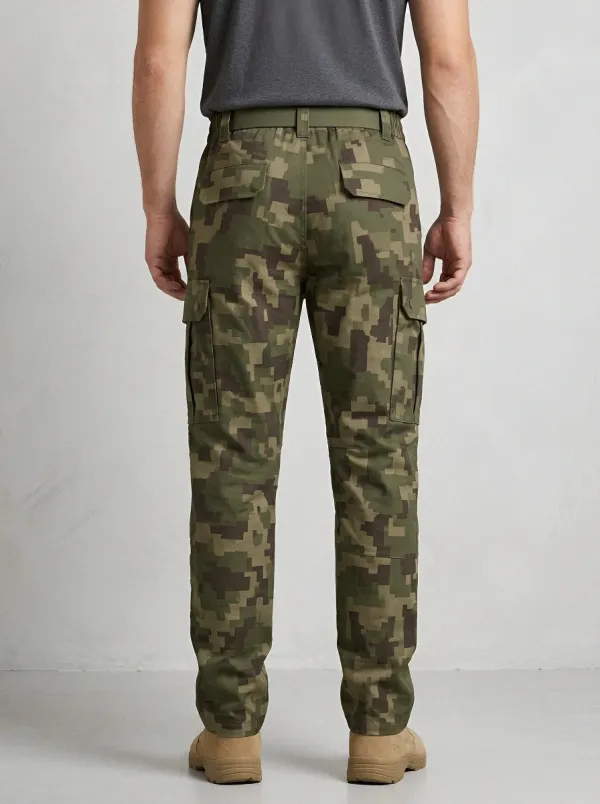 Utility Digital Camo Camouflage Cargo Pants