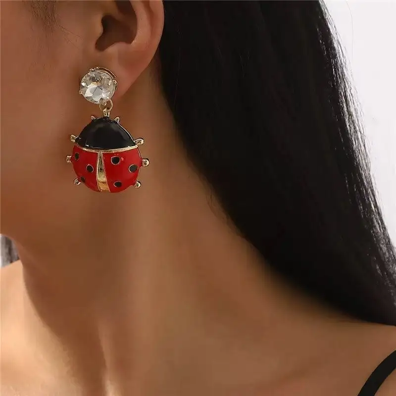 Fruit Crystal Statement Earrings