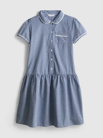 7-15yrs | Cotton Rich Gingham Check School Dress