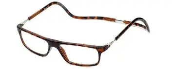 Executive Magnetic Front-Connect Reading Glasses - Tortoise