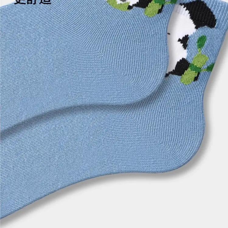 Whimsical Cartoon Animal Ankle Socks