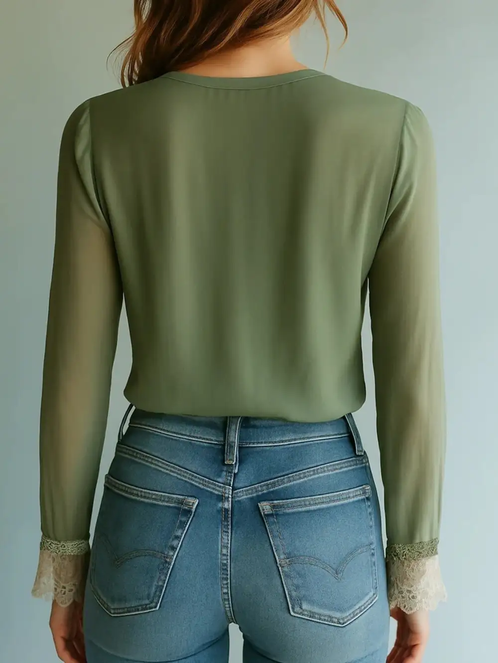 Lace Detail Blouse