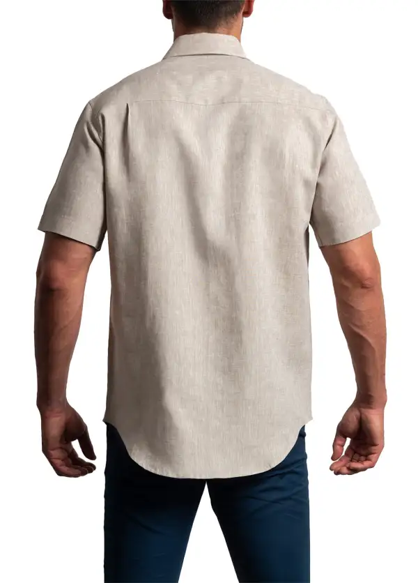 Camisa Mykonos Avena