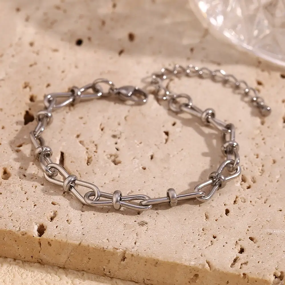 Stainless Steel Chain Statement Fashion Bracelet